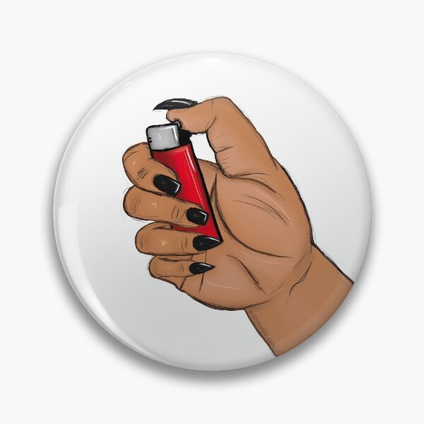 Item preview, Sapphic Hand with Lighter designed and sold by enkfi.