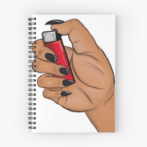 Item preview, Sapphic Hand with Lighter designed and sold by enkfi.