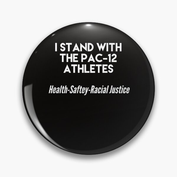 Item preview, I stand with the pac 12-racial justice-college athletes designed and sold by BamzArt.