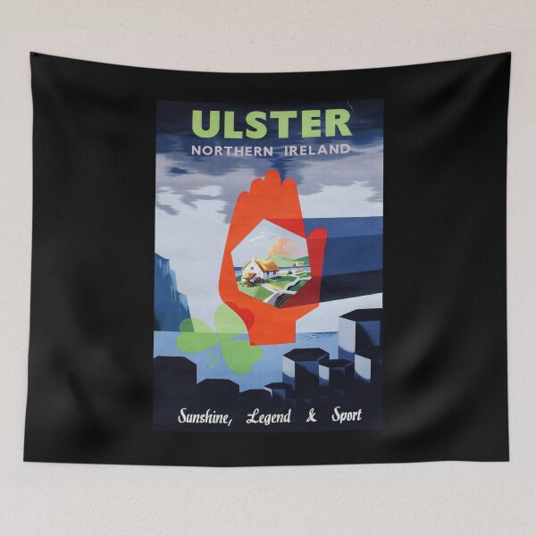 Item preview, Railway Poster Ulster designed and sold by stickart-marek.