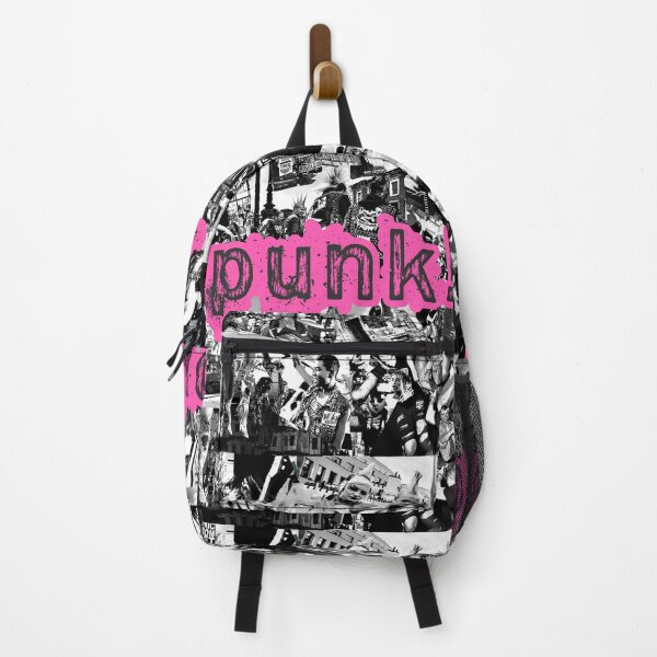 Item preview, PUNK pink! black and white collage - digital paint by Iona Art Digital designed and sold by IonaArtDigital.