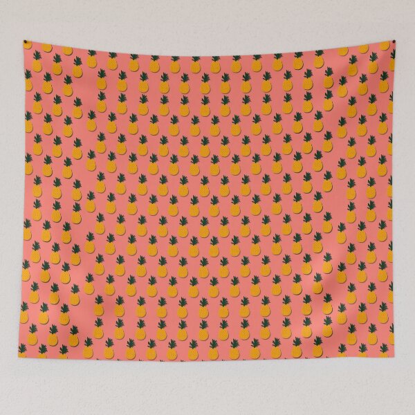Item preview, Coral Pineapple Pattern designed and sold by JenaWDesigns.