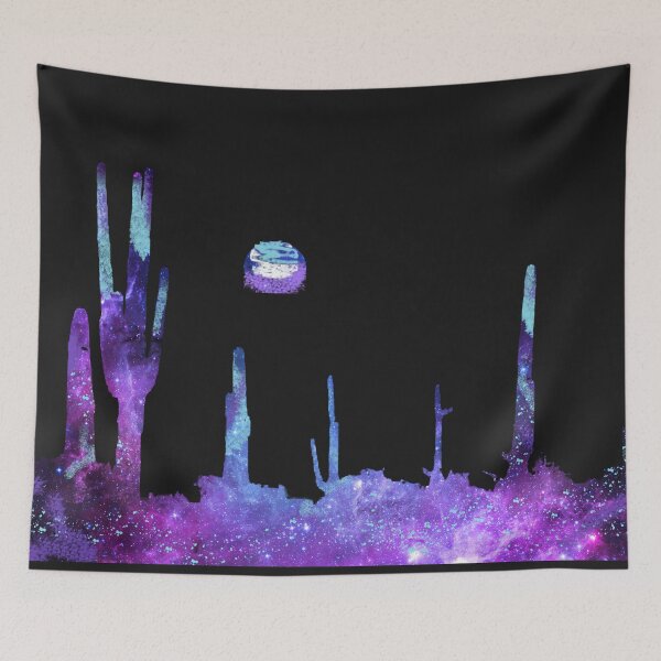 Item preview, cactus universe (black background) designed and sold by MsTyson.