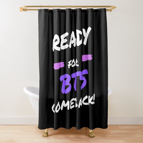 Behind The Scenes Shower Curtains Redbubble - jungkook plays roblox fake subs ep1 youtube