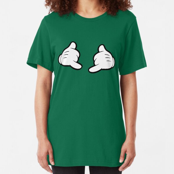 Shaka Pose Slim Fit T-Shirt