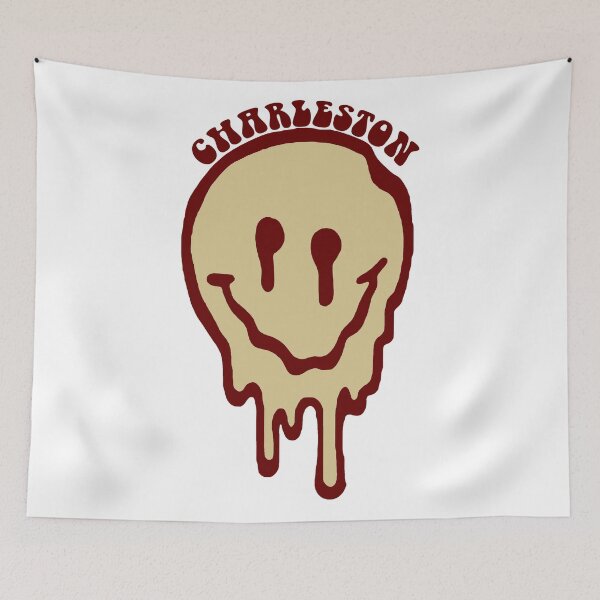 Item preview, College of Charleston Drip Face designed and sold by kkosmicki.