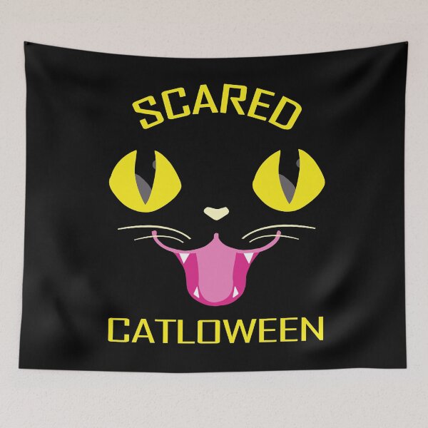 Item preview, Scared Catloween designed and sold by paxue257.