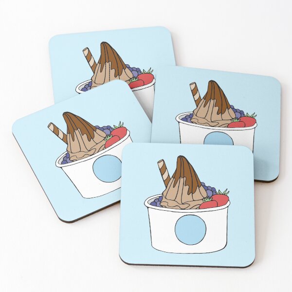 Item preview, Frozen Yogurt Cup Chocolate and Fruit designed and sold by murialbezanson.