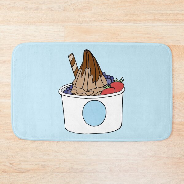 Item preview, Frozen Yogurt Cup Chocolate and Fruit designed and sold by murialbezanson.