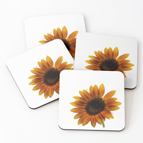Item preview, Orange sunflowers designed and sold by bwatkinsphoto.