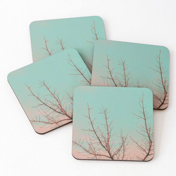 Item preview, Winter Trees in Red and Green designed and sold by KeksWorkroom.