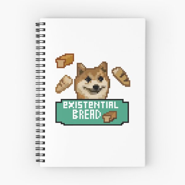 Artikelvorschau, Existenzielle Brot Cheems Doge in Pixel entworfen und verkauft von TeodoraM.