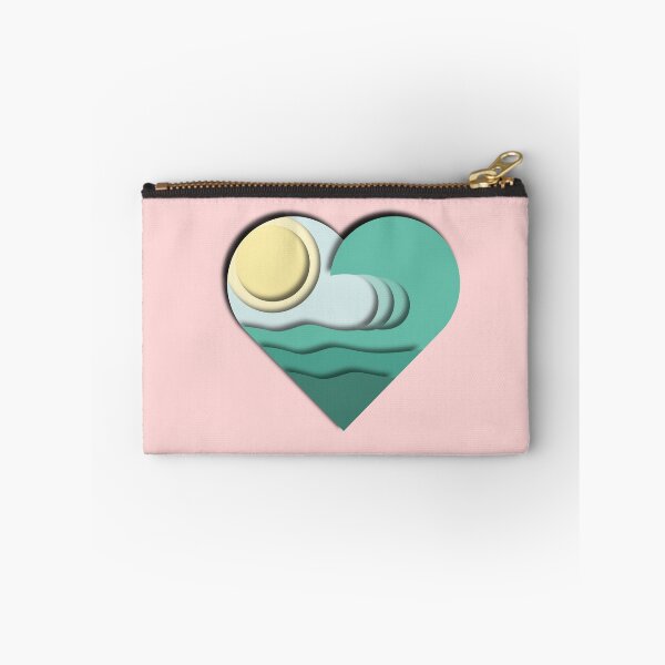 Item preview, Surfing Heart designed and sold by frangipaniarts.