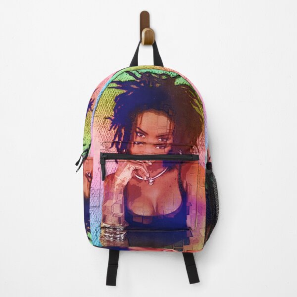 Item preview, Rainbow magical vibes of Lauryn Hill - digital paint by Iona Art Digital designed and sold by IonaArtDigital.