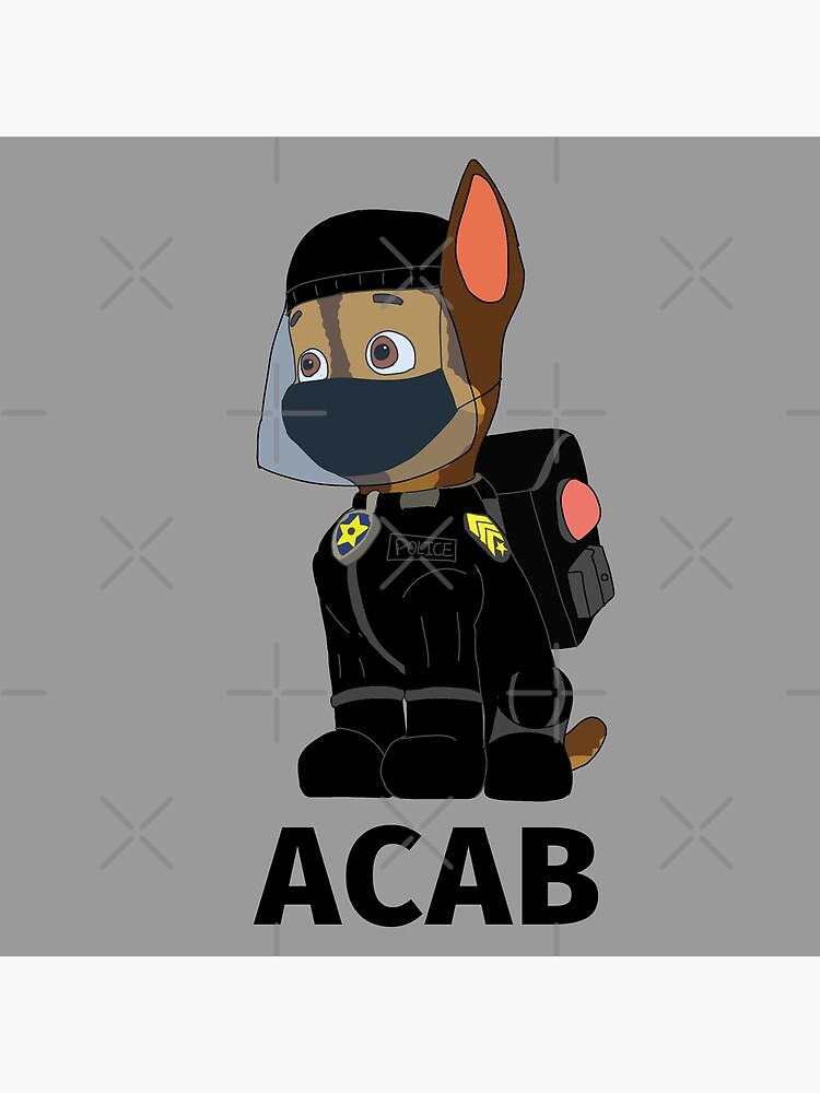 paw patrol black lives matter poster for sale by sedgewren redbubble