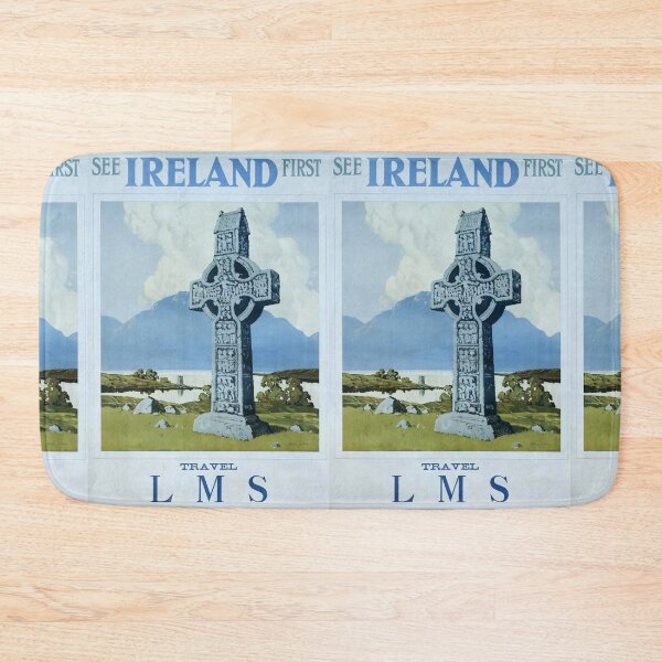 Item preview, Railway Poster Ireland designed and sold by stickart-marek.