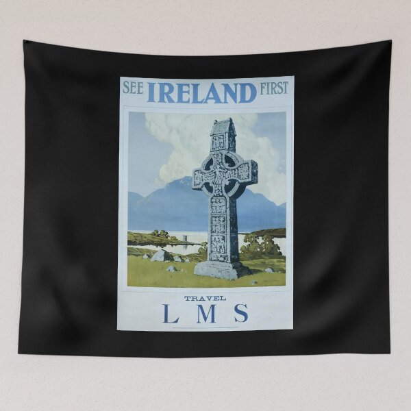 Item preview, cartel ferroviario Ireland designed and sold by stickart-marek.