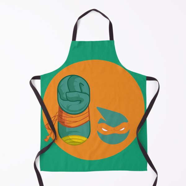 Item preview, MICHELANGELO orange turtle designed and sold by LuksTEESred.