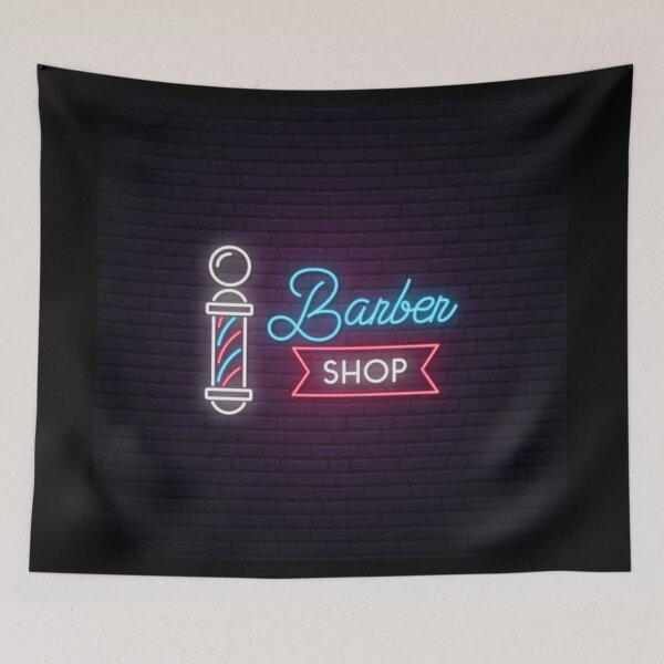 Item preview, neon barber designed and sold by Mariajose  Rojo.