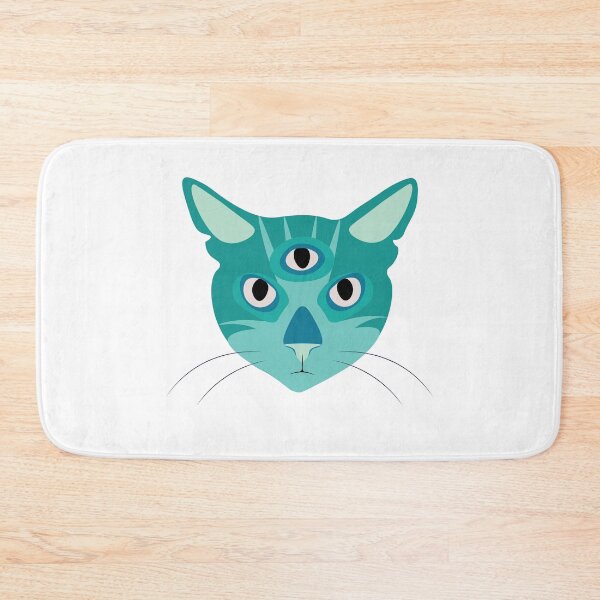 Item preview, Blue Kitty  designed and sold by FarOutGraphics.