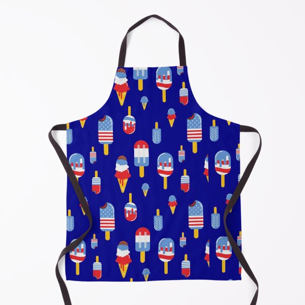 Item preview, Stars and Stripes Ice cream Cones and Popsicles designed and sold by AtarangiDesigns.