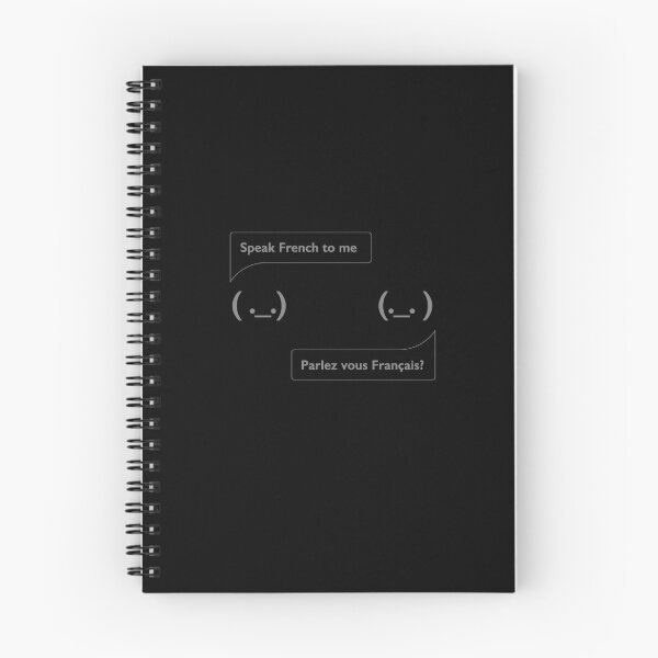 Artikelvorschau, Parlez Vous Français? Oldskool Emoji Gespräch entworfen und verkauft von KeepMoving.