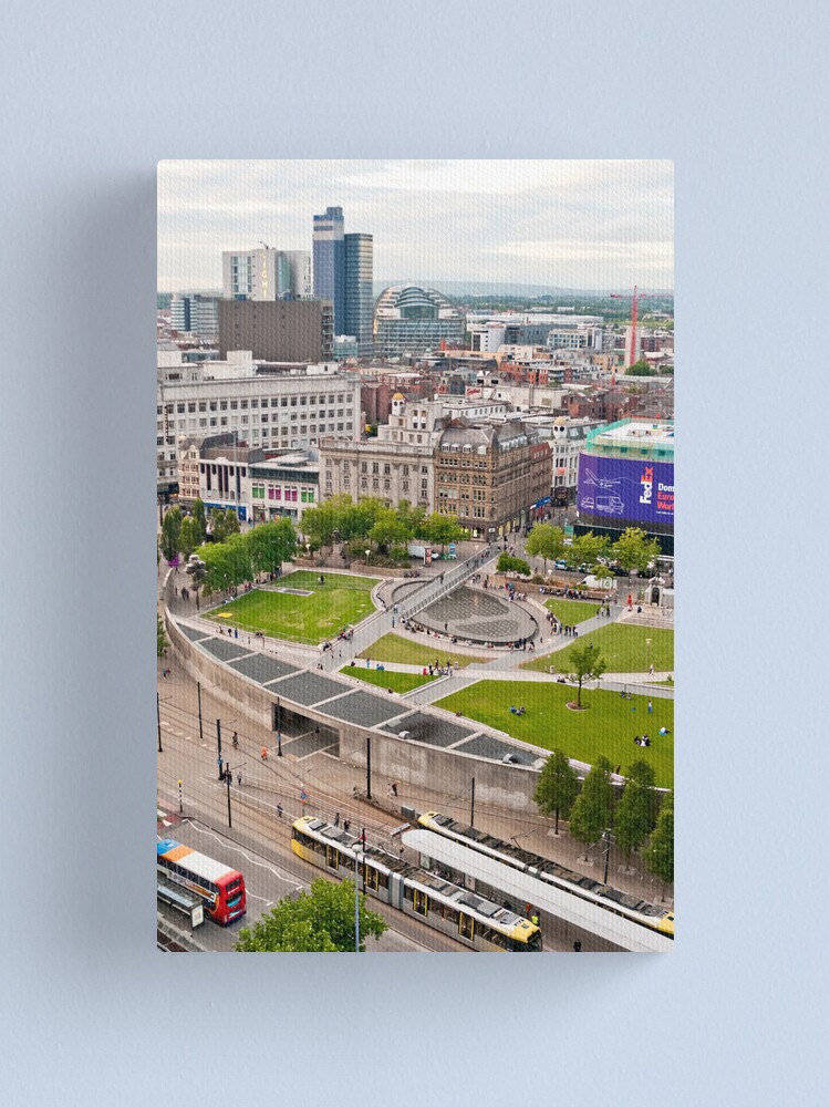Alternate view of A roof with a view Canvas Print