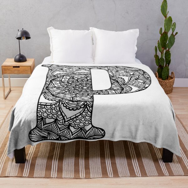 Item preview, Mandala Letter P designed and sold by lizashev.