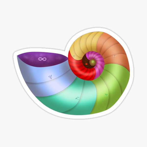 The Philosopher's Shell Sticker
