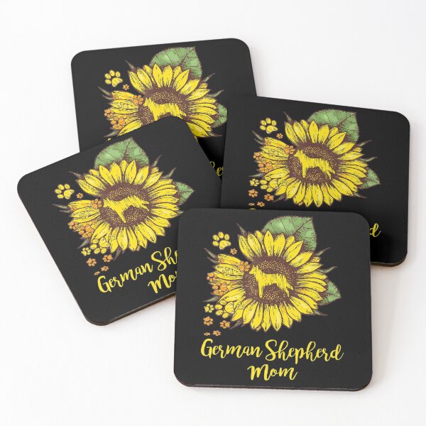Item preview, German Shepherd Mom Sunflower Dog Lover designed and sold by MagicJohnson22.