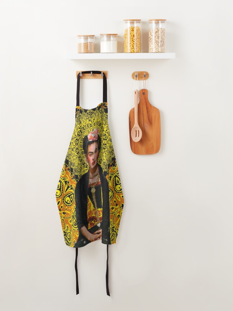 Alternate view of Frida Kahlo 3 Apron