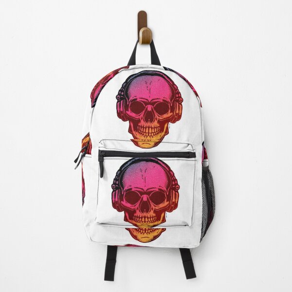 Item preview, Noise Drawed dark Rock Skull headphone - by Iona Art Digital designed and sold by IonaArtDigital.
