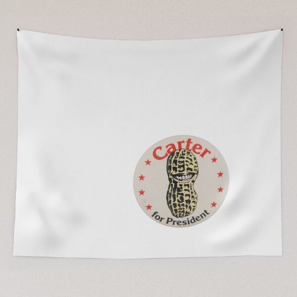 Item preview, Jimmy Carter for President Peanut Smile designed and sold by rockytherack.