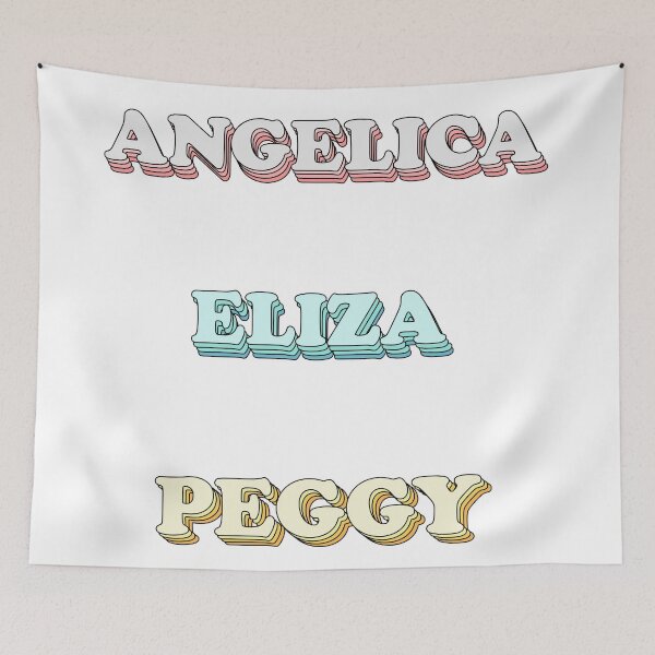Item preview, angelica, eliza, peggy - musical theater - hamilton designed and sold by SabriSabanah.