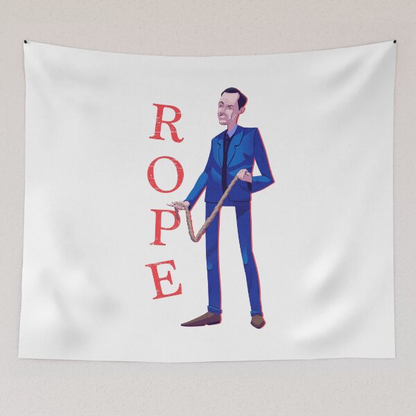 Item preview, "Rope" (Artwork inspired by Alfred Hitchcock) designed and sold by MeOldeShoppe.