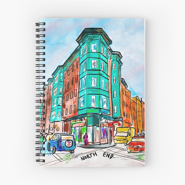 Item preview, North End, Boston designed and sold by shevdoodles.