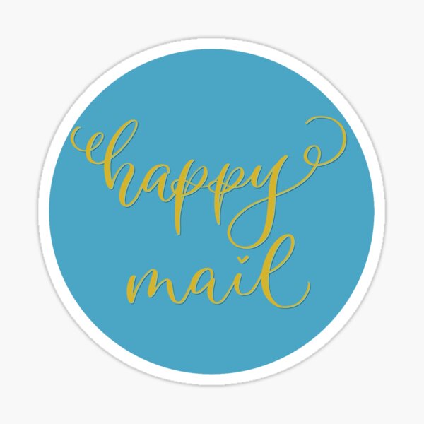 Happy Mail Sticker