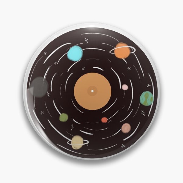 Item preview, Space Painted Vinyl designed and sold by erinsdrawings.
