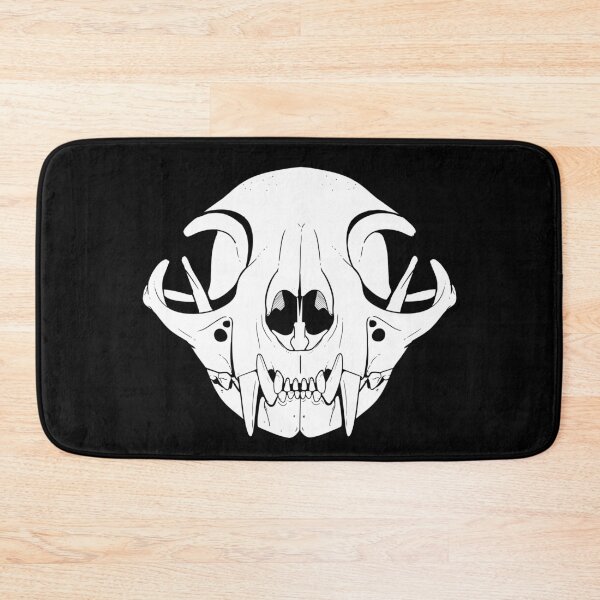 Item preview, Cat Skull designed and sold by Skullandashes.