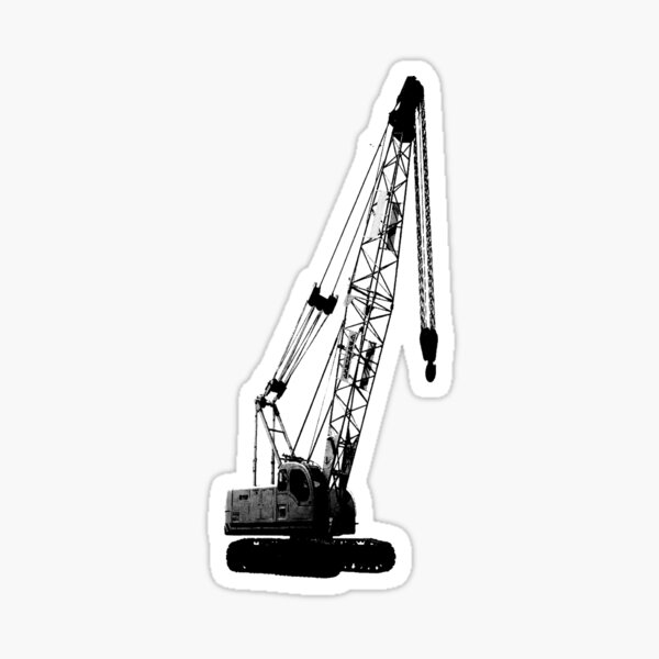Item preview, black crane designed and sold by tinncity.