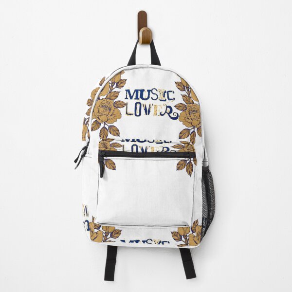 Item preview, ROSES MUSIC Lover / handwritten / Blue and gold - by Iona Art Digital designed and sold by IonaArtDigital.