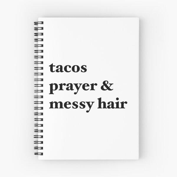 Item preview, tacos prayer and messy hair designed and sold by STARK45701.