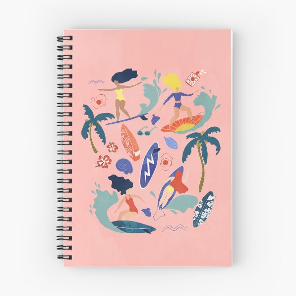 Item preview, Surfing Girl pink designed and sold by Lidiebug.