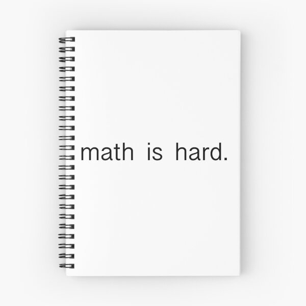 Item preview, Math is hard. designed and sold by STARK45701.