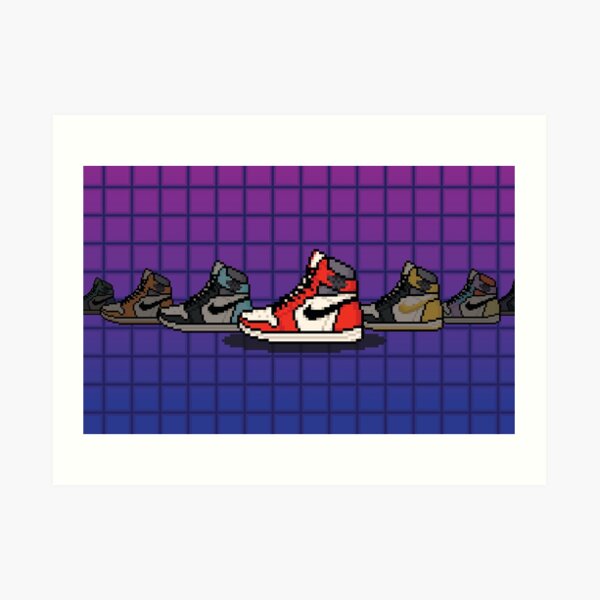 Seleccione su Air Jordan's Lámina artística