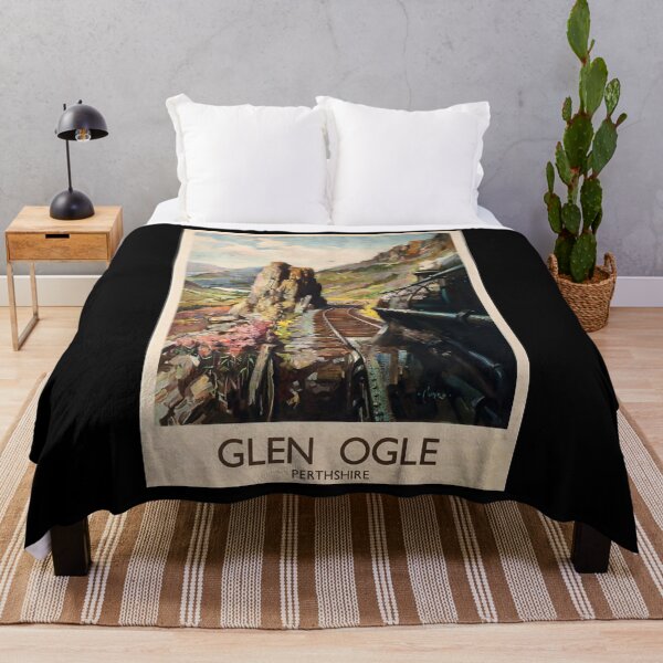 Item preview, Railway Poster Glen Ogle designed and sold by stickart-marek.