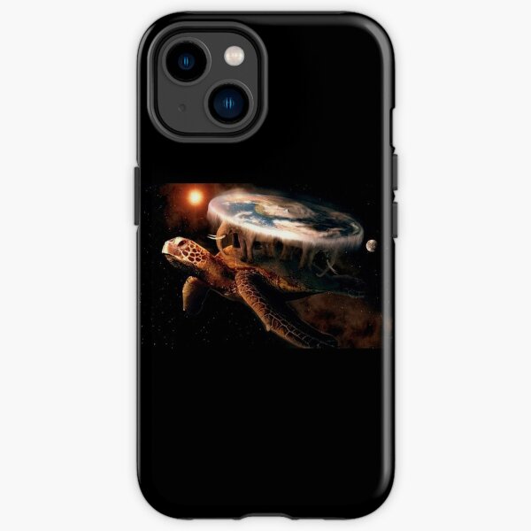 Flat Earth Turtle #FlatEarthTurtle #FlatEarth #Turtle #Flat #Earth iPhone Tough Case