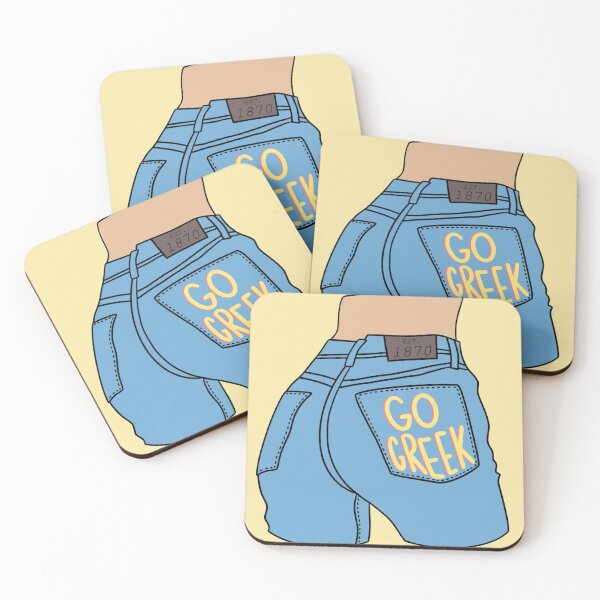 Item preview, Go Greek Shorts designed and sold by ashleyherkie.