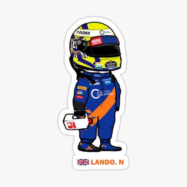 Lando Cute Norris Sticker