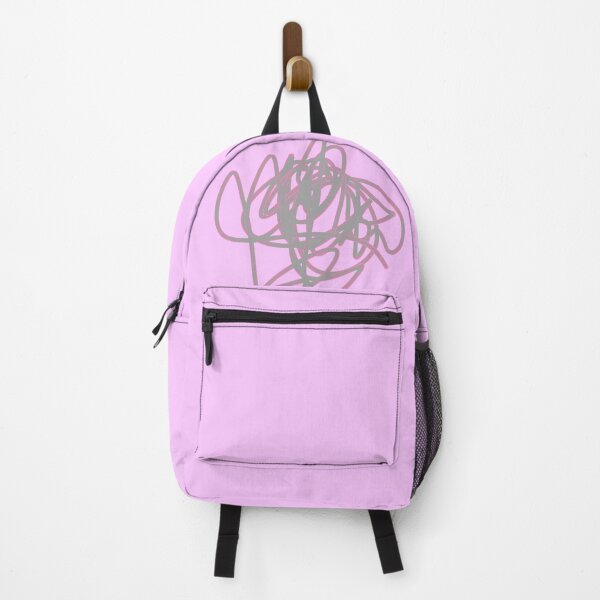 Item preview, Grey Pink doodle! Modern abstract art - digital paint by Iona Art Digital designed and sold by IonaArtDigital.
